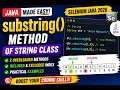 361 substring pre-defined method of String class in Java Selenium Java 2026