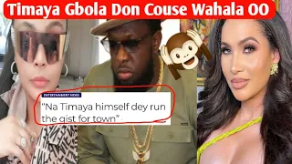 na waoo timaya gb0la don couse big wahala between his baby mama and actress caroline