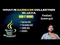 Garbage Collection in Java Types How It works Example