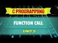 Function Call in C