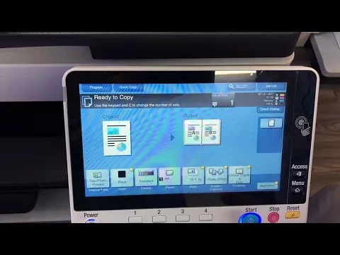 Download MP3 Konica Minolta C658 Tutorial How to make Booklets