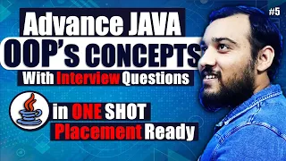 Advance Java OOPs Concepts Tutorial Java Developer Series - by Coding Wallah Sir