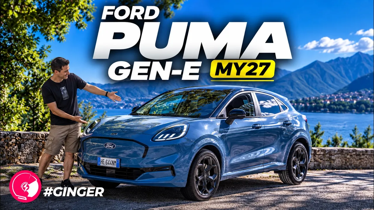 Ford Puma Gen-E 2027, più batteria e consumi ancora contenuti