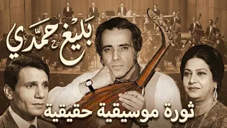 عبقرية بليغ حمدي  كيف رو ض كوكب الشرق وأطلق العندليب    تحليل موسيقي عميق دندنها