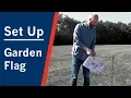How to Set Up a Garden Flag
