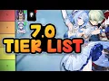 Genshin Impact 7 0 Characters Tier List - Crazy Buffs