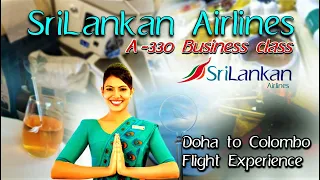 sri lankan airlines a 330 business class experience by travel with sj doha to colombo 14th oct 21