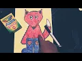 The Fox in Socks Guided Drawing and writing Dr Seuss