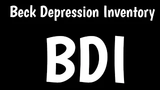 Beck Depression Inventory BDI How To Score Interpret BDI Test For Depression