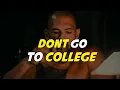 Andrew Tate Why College Is A Waste Of Time And Money Motivation