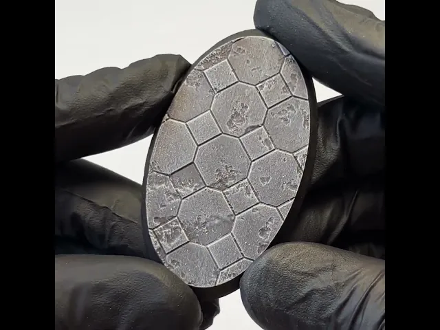 Paving Stones 79 - Textured Oval bases set (8 pcs. 60–170mm) video thumbnail