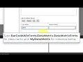 Create Data Matrix 2D Barcodes in SQL Server Reporting Services SSRS - As Images