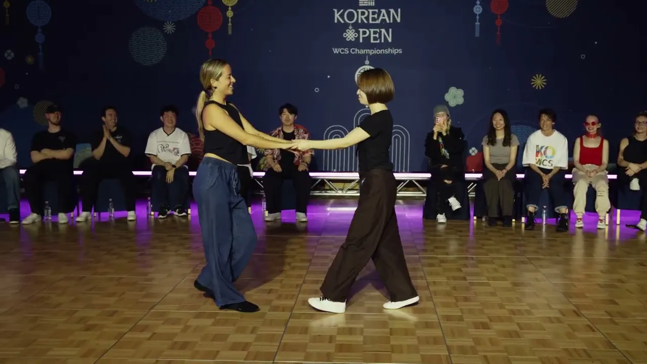 菜摘 深谷 & Sonya Dessureault - Winners Jack&Jill - Korean Open 2026