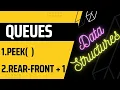 How To Use The Queue Peek Function In Data Structures Data Structures and Algorithms DSA