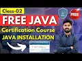 Free Java Class 02 Java Installation Free Java Course in Harsha Trainings Core Java Tutorial