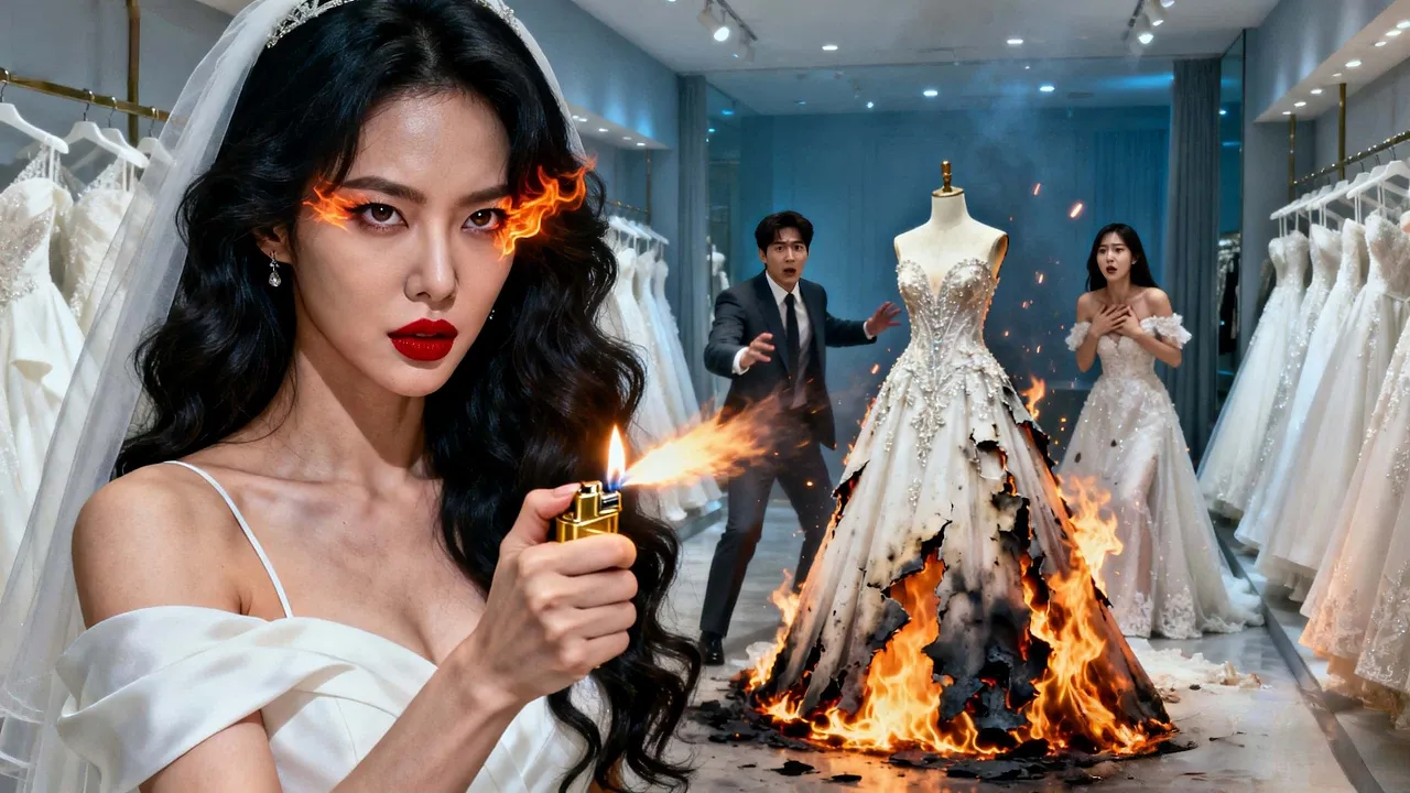 ก่อนแต่งจับได้สาวร้ายใส่ชุดเจ้าสาวแทน แถมว่าที่เจ้าบ่าวยังชมไม่หยุด เธอเผาชุดล้านบาทโต้กลับ!#drama poster