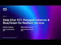 AWS re Invent 2025 - Deep Dive ECS Managed Instances for Resilient Services CNS416
