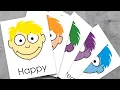 Printable emotions flash cards for Autism additional needs and early childhood