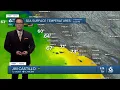 Cooler temperatures and widespread marine layer clouds continue into the weekend