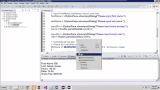 152-143 Java Chapter03 - Payroll Program
