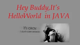 HelloWorld in Java Explained