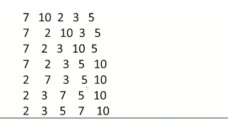 Hackerrank 30 Days of Code Day 20 Sorting