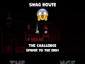 Download Lagu Geometry Dash: The Challenge swag route #shorts