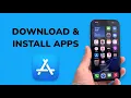 How To Download and Install Apps on iPhone