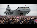 Lagu UK’s Largest Warship HMS Queen Elizabeth Departs Amid Rising Global Tensions