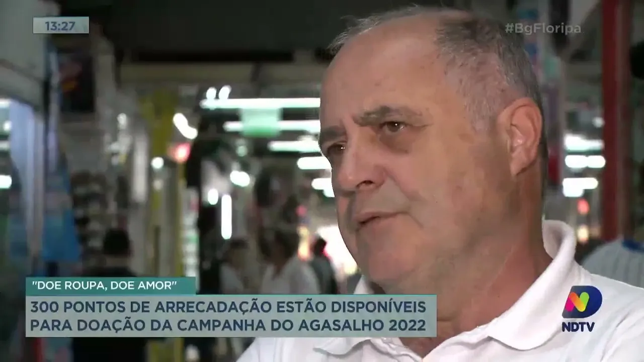 Campanha do agasalho 2022: 300 pontos de arrecadação estão disponíveis às doações