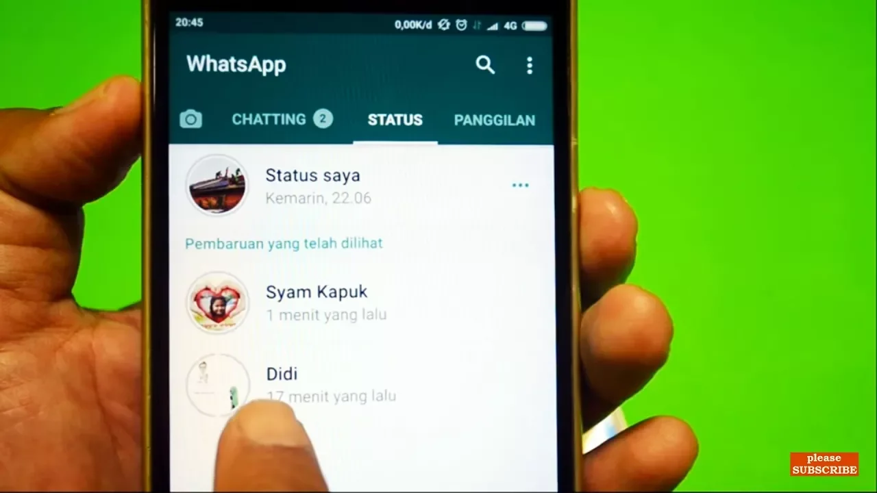 Cara Melihat Status Whatsapp Orang Lain Tanpa Ketahuan Pemiliknya