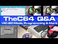 TheC64 Maxi Q A VIC-20 Mode Programming More