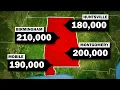 Why Alabama s Population Is So Equally Spread Out
