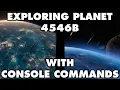 EXPLORING PLANET 4546B WITH CONSOLE COMMANDS Fun With Console Commands in Subnautica Ep 1