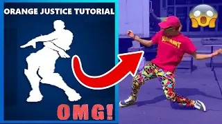 Download Fortnite Orange Justice Dance Tutorial For Kids! MP3