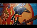 The Story of the Rainbow Crow mural at UMD