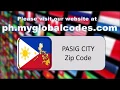 PASIG CITY ZIP CODE