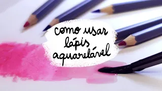 COMO USAR LÁPIS AQUARELÁVEL?