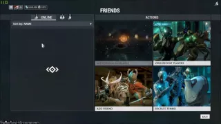 How to message people in Warframe