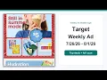 Target Weekly Ad 26 - 26 Top 10 Deals