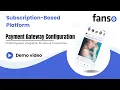 Onlyfans Clone Demo Integrate CCBill Payment Gateway for transactions