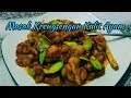 Lagu Masak krengsengan kulit ayam campur pete || enak gurih dan sedaaap
