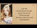 LE SSERAFIM DIFFERENT Easy Lyrics
