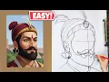 Chhatrapati Shivaji Maharaj Drawing Shivaji Maharaj Drawing