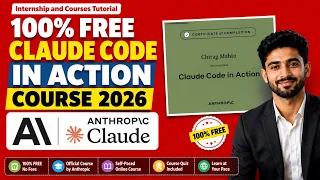 100 FREE Claude Code in Action Course 2026 Anthropic AI Coding Tutorial