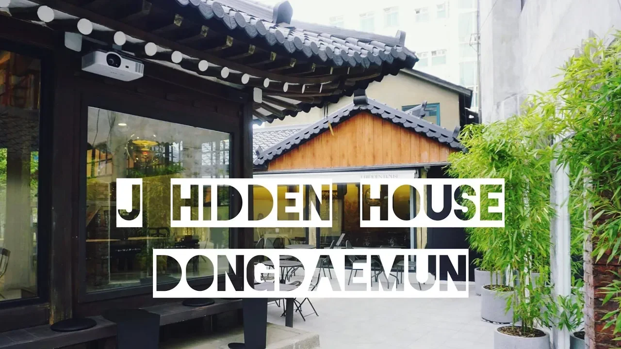 VLOG #16 - J Hidden House -Traditional Korean Hanok Cafe in Dongdaemun
