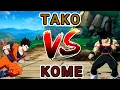 Download Lagu TAKO 🇯🇵 VS KOME 🇯🇵 | Dragon Ball FighterZ 