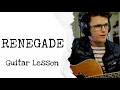 Download Lagu Renegade Guitar Tutorial Lesson Big Red Machine -  (feat. Taylor Swift)