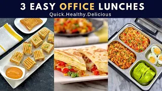 3 Easy Office Lunch Box Ideas for Busy Professionals | Quick & Healthy Lunch Recipes