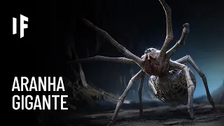 E se as aranhas fossem do tamanho de humanos?